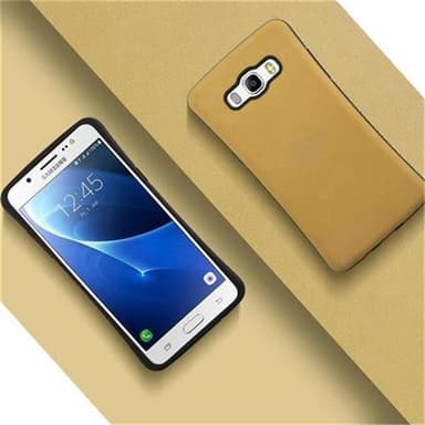 Samsung Galaxy J5 2016 Hardt Deksel Cover (brun)