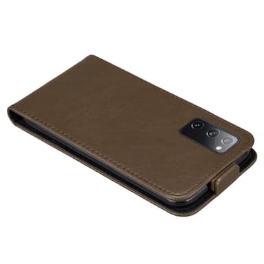 Samsung Galaxy S20 FE deksel flip cover (brun)