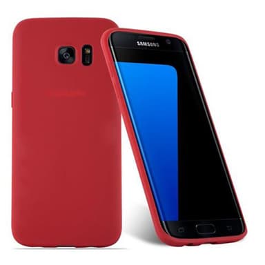 Deksel Samsung Galaxy S7 EDGE Silikon cover (rød)