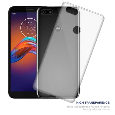 Motorola MOTO E6 PLAY deksel ultra slim (gjennomsiktig)