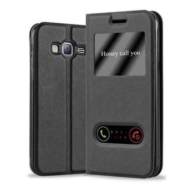 Samsung Galaxy J3 2016 lommebokdeksel cover (svart)
