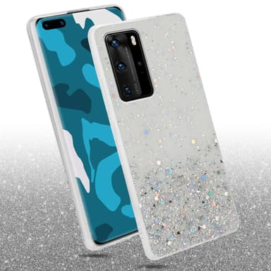 Huawei P40 PRO / P40 PRO+ Silikondeksel Glitter