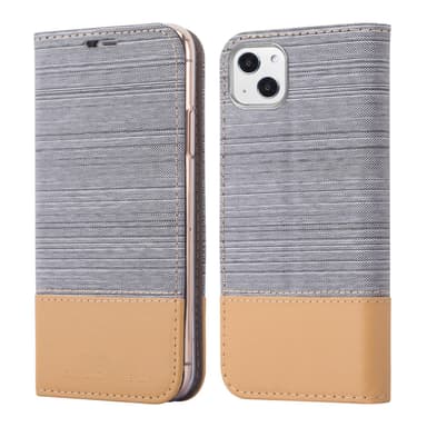 iPhone 13 lommebokdeksel etui (grå)