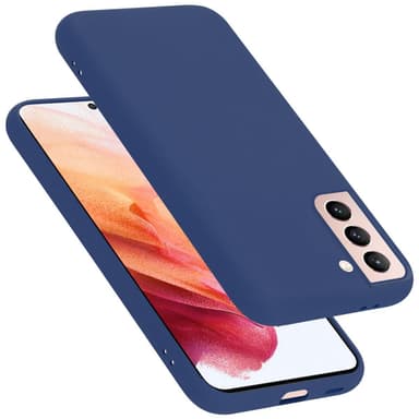 Samsung Galaxy S21 5G silikondeksel case (blå)
