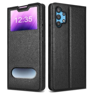 Samsung Galaxy A32 5G lommebokdeksel cover (svart)