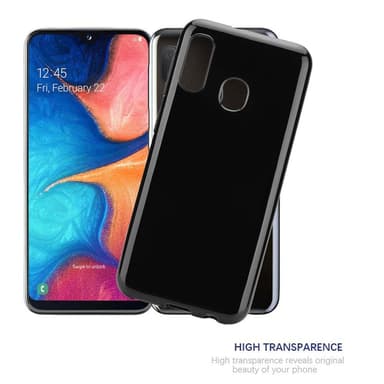Samsung Galaxy A10e / A20e deksel ultra slim (svart)