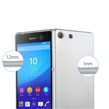 Deksel Sony Xperia M5 Case Cover (sølv)