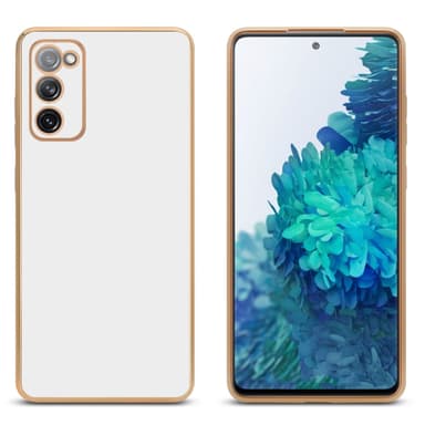 Samsung Galaxy S20 FE silikondeksel case (hvit)