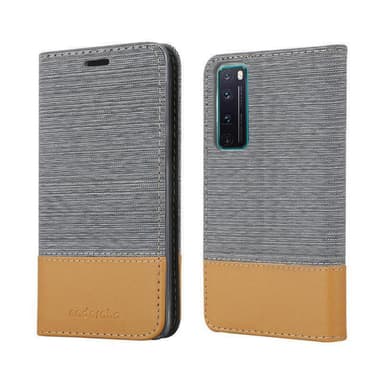Huawei NOVA 7 5G lommebokdeksel etui (grå)