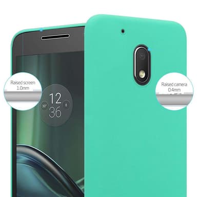 Motorola MOTO Z PLAY Hardt Deksel Cover (grønn)