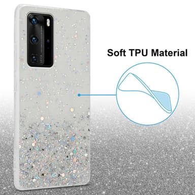 Huawei P40 PRO / P40 PRO+ Silikondeksel Glitter