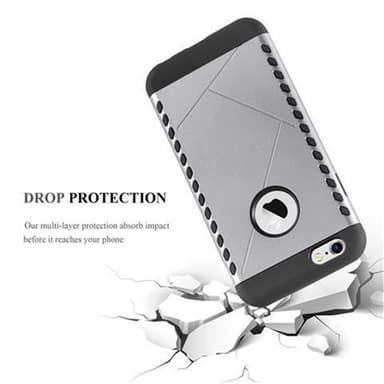 iPhone 6 / 6S deksel Utendørs cover (sølv)