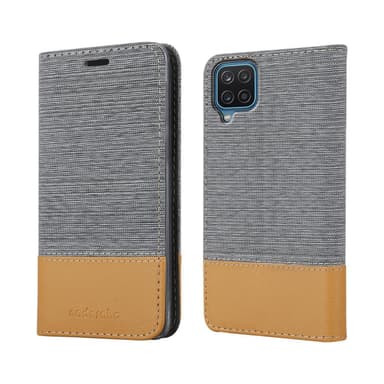 Samsung Galaxy A12 / M12 lommebokdeksel etui (grå)