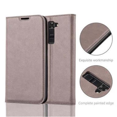 LG K7 2017 lommebokdeksel case (brun)