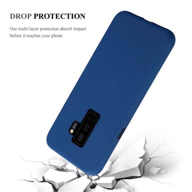 Samsung Galaxy S9 PLUS Deksel Case Cover (blå)