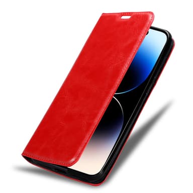 iPhone 14 PRO lommebokdeksel case (rød)