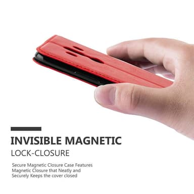 Huawei MATE 10 PRO lommebokdeksel case (rød)