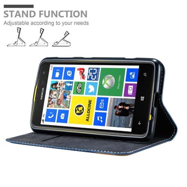 Nokia Lumia 625 Deksel Case Cover (blå)