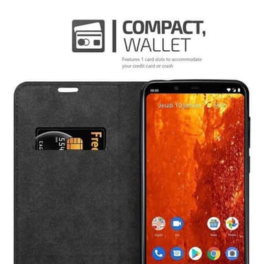Nokia 8.1 lommebokdeksel case (rød)