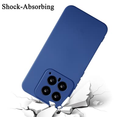 Xiaomi 14 silikondeksel case (Blå)