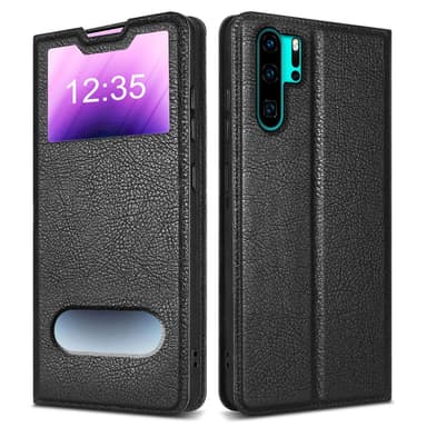 Huawei P30 PRO lommebokdeksel cover (svart)