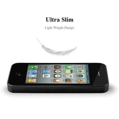 Deksel iPhone 4 / 4S Case Cover (svart)