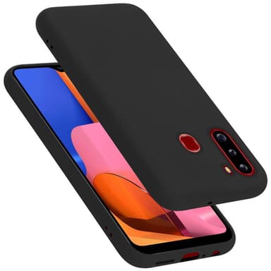 Samsung Galaxy A21 silikondeksel case (svart)