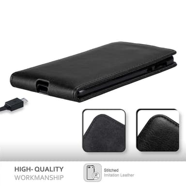 Motorola MOTO Z deksel flip cover (svart)