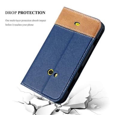 Nokia Lumia 625 Deksel Case Cover (blå)