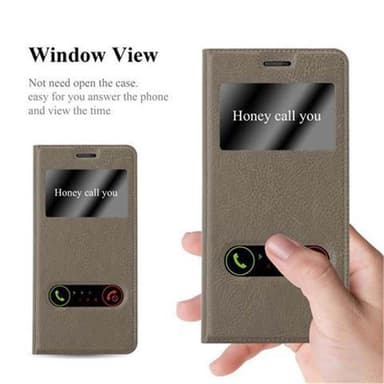 Nokia 5 2017 lommebokdeksel cover (brun)
