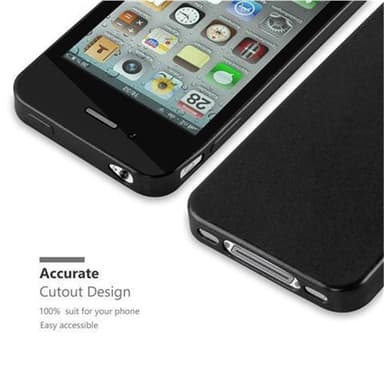 Deksel iPhone 4 / 4S Case Cover (svart)