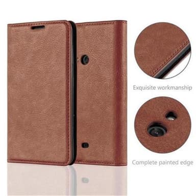 Nokia Lumia 625 lommebokdeksel case (brun)
