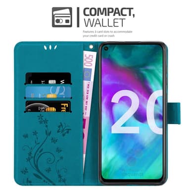 Honor 20 / 20S / Huawei NOVA 5T lommebokdeksel Blomster