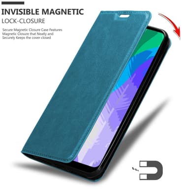 Huawei Y6P lommebokdeksel case (turkis)