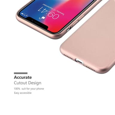Deksel iPhone X / XS Case Cover (rosa)