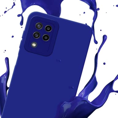 Samsung Galaxy M22 / M32 4G Deksel case (blå)