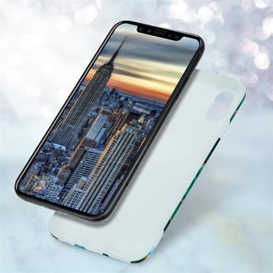 iPhone X / XS lommebokdeksel etui (grønn)