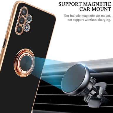 Samsung Galaxy A32 5G silikondeksel case (svart)
