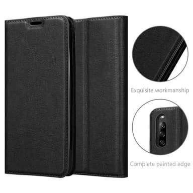 Sony Xperia L4 lommebokdeksel case (svart)
