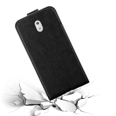 Nokia 3 2017 deksel flip cover (svart)