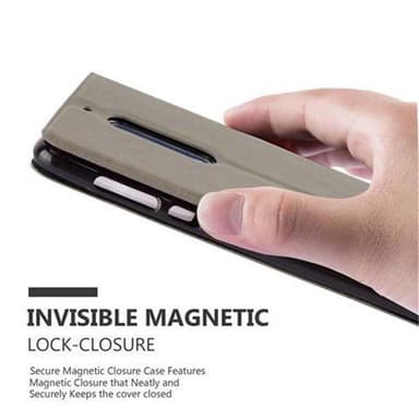 Nokia 5 2017 lommebokdeksel cover (brun)