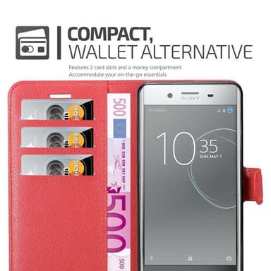 Sony Xperia XZ PREMIUM Deksel Etui Case (rød)