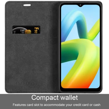 Xiaomi RedMi A1 lommebokdeksel case (svart)