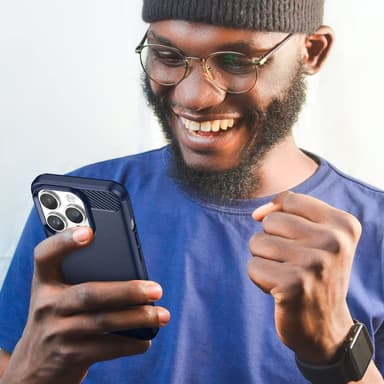 Deksel iPhone 14 PRO ultra slim (blå)