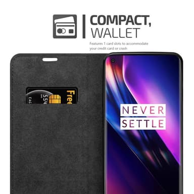 OnePlus 8 lommebokdeksel case (brun)