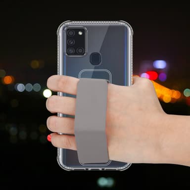 Samsung Galaxy A21s Deksel Case Cover (grå)