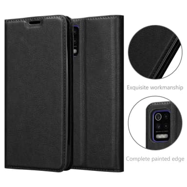 LG K52 / K62 / Q52 lommebokdeksel case (svart)