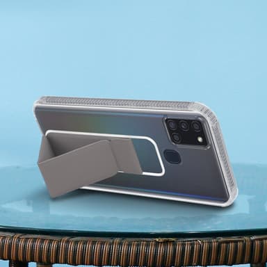 Samsung Galaxy A21s Deksel Case Cover (grå)