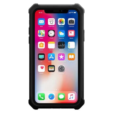iPhone X / XS Deksel Case Cover (svart)