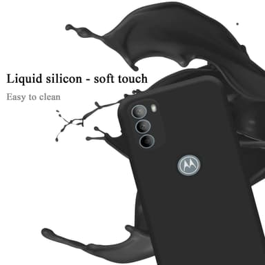 Motorola MOTO G31 / G41 silikondeksel case (Svart)